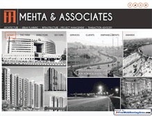 Tablet Screenshot of mehtaandassociates.org